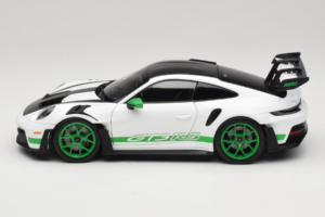 Porsche 911 992 GT3 RS Tribute to Carrera RS White Python Green Norev 1:18 187372 メタル - 画像 4/8