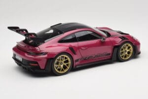 Porsche 911 992 GT3 RS Weissach Package Ruby Star Norev 1:18 187370 メタル - 画像 3/8