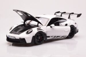 Porsche 911 992 GT3 RS ホワイト Norev 1:18 187361 メタル - 画像 2/8