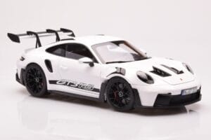 Porsche 911 992 GT3 RS ホワイト Norev 1:18 187361 メタル - 画像 6/8