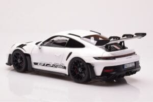 Porsche 911 992 GT3 RS ホワイト Norev 1:18 187361 メタル - 画像 7/8