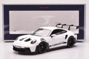 Porsche 911 992 GT3 RS ホワイト Norev 1:18 187361 メタル - 画像 8/8