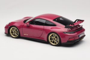 Porsche 911 992 GT3 Ruby Star Neo Norev 1:18 187381 メタル - 画像 7/8