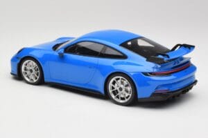 Porsche 911 992 GT3 シャーク ブルー & シルバーホイール Minichamps 1:18 143069015 レジン - 画像 5/6