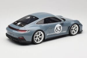 Porsche 911 992 ST Gentian Blue Metallic GT Spirit 1:18 GT491 レジン - 画像 2/6