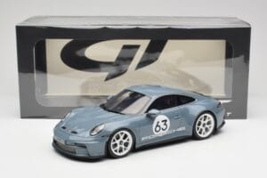 Porsche 911 992 ST Gentian Blue Metallic GT Spirit 1:18 GT491 レジン - 画像 6/6