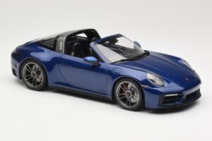 Porsche 911 992 Targa 4 GTS Blue Metallic Minichamps 1:18 155061060 メタル - 画像 4/6