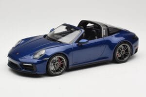 Porsche 911 992 Targa 4 GTS Blue Metallic Minichamps 1:18 155061060 メタル