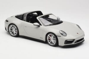 Porsche 911 992 Targa 4 GTS グレー Minichamps 1:18 155061064 メタル - 画像 4/6