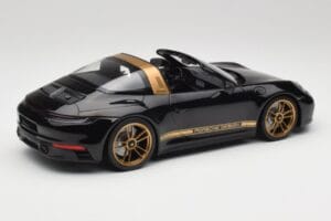 Porsche 911 992 Targa Porsche Design ブラック & ゴールド Concept Minichamps 1:18 PORSCHE001 メタル - 画像 2/6