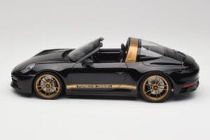 Porsche 911 992 Targa Porsche Design ブラック & ゴールド Concept Minichamps 1:18 PORSCHE001 メタル - 画像 3/6