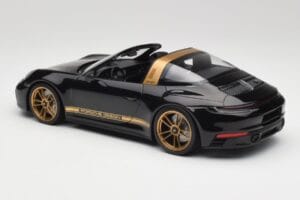 Porsche 911 992 Targa Porsche Design ブラック & ゴールド Concept Minichamps 1:18 PORSCHE001 メタル - 画像 5/6