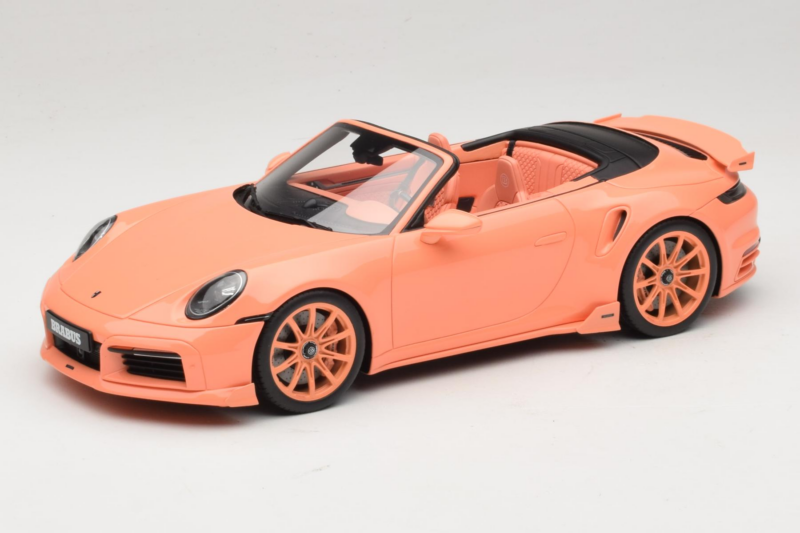 Porsche 911 992 Turbo S Cabriolet Brabus 900 Peetch GT Spirit 1:18 GT564 レジン