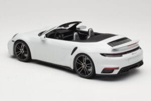 Porsche 911 992 Turbo S カブリオレ White Metallic Minichamps 1:18 155069080 メタル - 画像 5/6