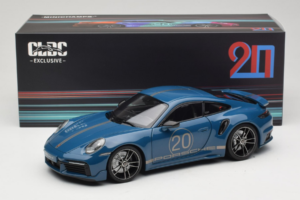 Porsche 911 992 Turbo S Coupe Sport Design ブルー Minichamps 1:18 113069073 メタル - 画像 8/8