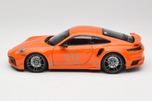 Porsche 911 992 Turbo S Coupe Sport Design オレンジ Minichamps 1:18 113069074 メタル - 画像 4/8