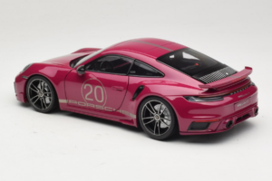 Porsche 911 992 Turbo S Coupe Sport Design レッド Minichamps 1:18 113069075 メタル - 画像 7/8