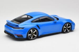 Porsche 911 992 Turbo S ジェンシアンブルー Minichamps 1:18 155069074 メタル - 画像 2/6