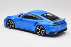 Porsche 911 992 Turbo S ジェンシアンブルー Minichamps 1:18 155069074 メタル - 画像 5/6