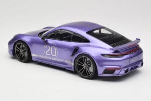 Porsche 911 992 Turbo S Sport Design Package Viola Metallic Minichamps 1:18 155069174 メタル - 画像 5/6