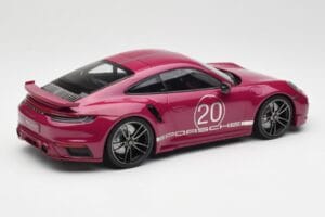 Porsche 911 992 Turbo S Sport Design Package レッド Minichamps 1:18 155069172 メタル - 画像 2/6