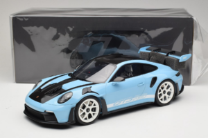Porsche 911 992.1 GT3 RS Gulf Blue GT Spirit 1:12 GT497 レジン - 画像 6/6