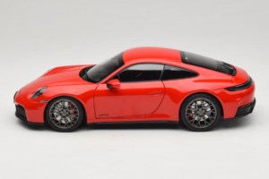 Porsche 911 992.2 Carrera 4 GTS Guards Red Norev 1:18 187171 メタル - 画像 4/8