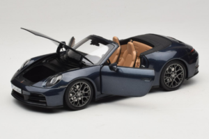 Porsche 911 992.2 Carrera カブリオレ Yachting Blue Norev 1:18 187180 メタル - 画像 2/8