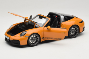 Porsche 911 992.2 Targa 4 GTS Bahama Yellow Norev 1:18 187190 メタル - 画像 2/10