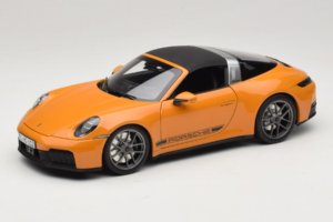 Porsche 911 992.2 Targa 4 GTS Bahama Yellow Norev 1:18 187190 メタル - 画像 3/10