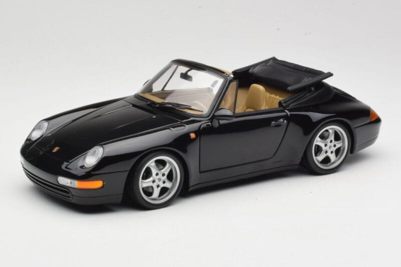 Porsche 911 993 カブリオレ ブラック UT Models 1:18 27806-U1 メタル