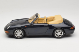 Porsche 911 993 カブリオレ ダークブルー Tchibo 1:18 46619 メタル - 画像 4/8
