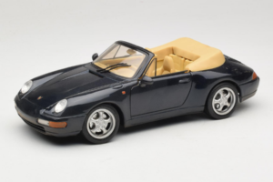 Porsche 911 993 カブリオレ ダークブルー Tchibo 1:18 46619 メタル