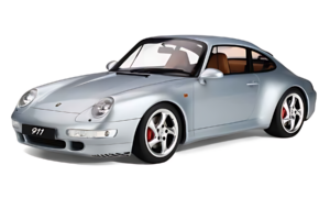 Porsche 911 993 Carrera 4S シルバー GT Spirit 1:8 GTS801901 レジン