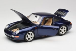 Porsche 911 993 Carrera Cup ブルー Braccio & Gotz 1993 Bburago 1:18 3060-M1 メタル - 画像 2/8