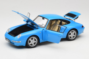Porsche 911 993 Carrera Blue Metallic AUTOart 1:18 78133 メタル - 画像 2/8