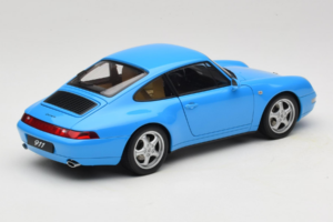 Porsche 911 993 Carrera Blue Metallic AUTOart 1:18 78133 メタル - 画像 3/8