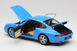 Porsche 911 993 Carrera Blue Metallic AUTOart 1:18 78133 メタル - 画像 5/8