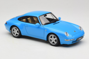 Porsche 911 993 Carrera Blue Metallic AUTOart 1:18 78133 メタル - 画像 6/8
