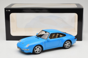 Porsche 911 993 Carrera Blue Metallic AUTOart 1:18 78133 メタル - 画像 8/8