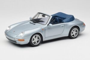 Porsche 911 993 Carrera カブリオレ シルバー Maisto 1:18 100299-M1 メタル