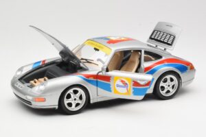 Porsche 911 993 Carrera Cup #1 1993 Bburago 1:18 3050-M2 メタル - 画像 2/8