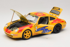 Porsche 911 993 Carrera Cup #1 1993 Bburago 1:18 3050-P1 メタル - 画像 2/8