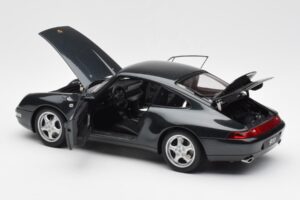 Porsche 911 993 Carrera グリーン メタリック AUTOart 1:18 78134 メタル - 画像 5/8