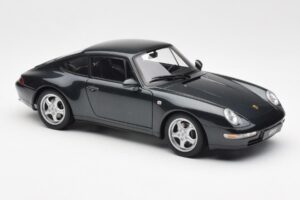 Porsche 911 993 Carrera グリーン メタリック AUTOart 1:18 78134 メタル - 画像 6/8
