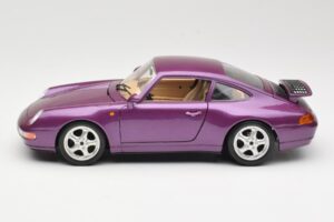 Porsche 911 993 Carrera パープル Bburago 1:18 3060-M2 メタル - 画像 4/8