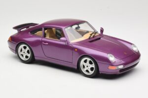 Porsche 911 993 Carrera パープル Bburago 1:18 3060-M2 メタル - 画像 6/8
