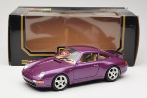 Porsche 911 993 Carrera パープル Bburago 1:18 3060-M2 メタル - 画像 8/8