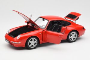 Porsche 911 993 Carrera レッド AUTOart 1:18 78132 メタル - 画像 2/8
