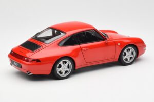 Porsche 911 993 Carrera レッド AUTOart 1:18 78132 メタル - 画像 3/8